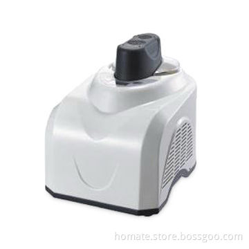 Ice Cream Machine with Self-freezing Function, Timer, Spoon and 1.5L Capacity